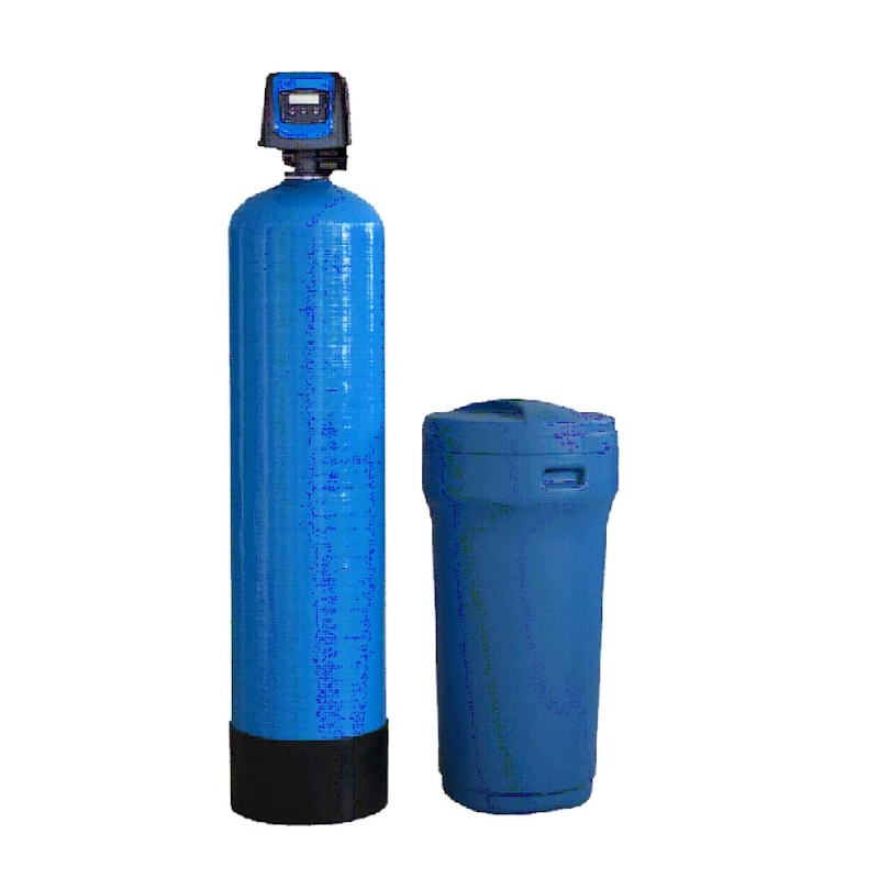 STATIE DEDURIZARE aquaPUR SOFT 10 SIMPLEX VANA FLECK Q 0,8mc/h CU BY-PASS